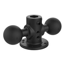 RAM Mounts Round Double Ball Base | RAM-217-1U