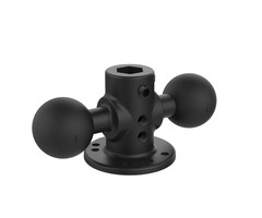 RAM Mounts Round Double Ball Base | RAM-217-1U