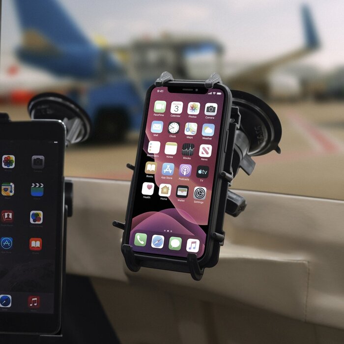 RAM Mounts Suction Base with Diamond Holder | RAP-224-1U