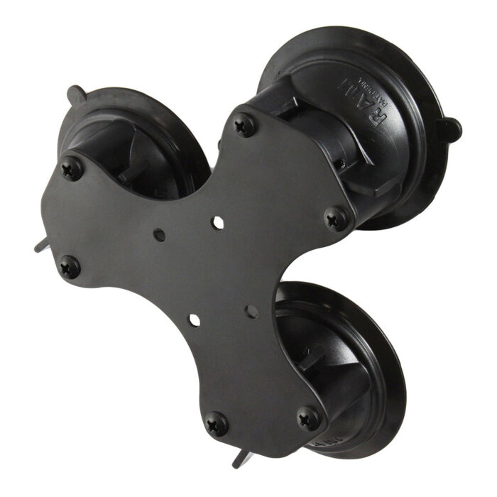 RAM MOUNT Base de triple succión para montaje RAM | RAM-333-224-1U