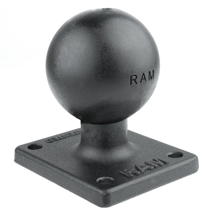 RAM MOUNT Placa base rectangular para montaje RAM | RAM-347U