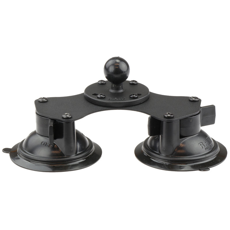RAM MOUNT Base de doble succión para montaje RAM | RAM-B-189B-202U