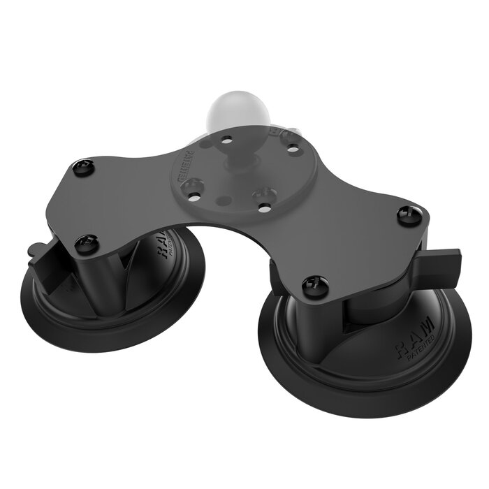 RAM MOUNT Morsetto a vite per supporti RAM, 8 mm, 308 g, 50,8 mm