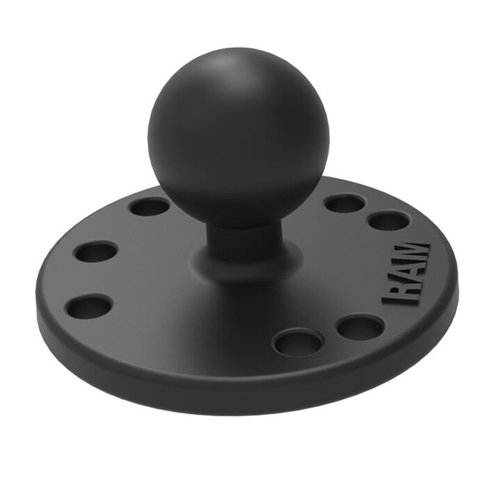 RAM MOUNT RAM monta la piastra di base rotonda | RAM-B-202U