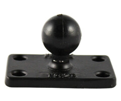 Placa base rectangular para montaje RAM | RAM-B-202U-1525