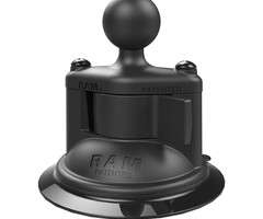 RAM Mounts Suction Cup with Diamond Base Plate | RAP-B-224-1U