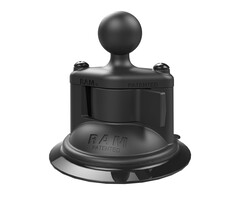 RAM MOUNT RAM monta ventosa con piastra di base diamantata | RAP-B-224-1U