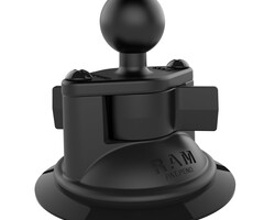 RAM Mounts Base d'aspiration avec plaque de base en diamant | RAM-B-224-1U