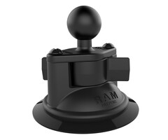 RAM monta la base a ventosa con piastra di base diamantata | RAM-B-224-1U