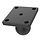 Placa base rectangular para montaje RAM, 57 g, 1,7 pulgadas