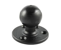 RAM MOUNT Placa base redonda para montaje RAM, 93,5 mm, 324 g