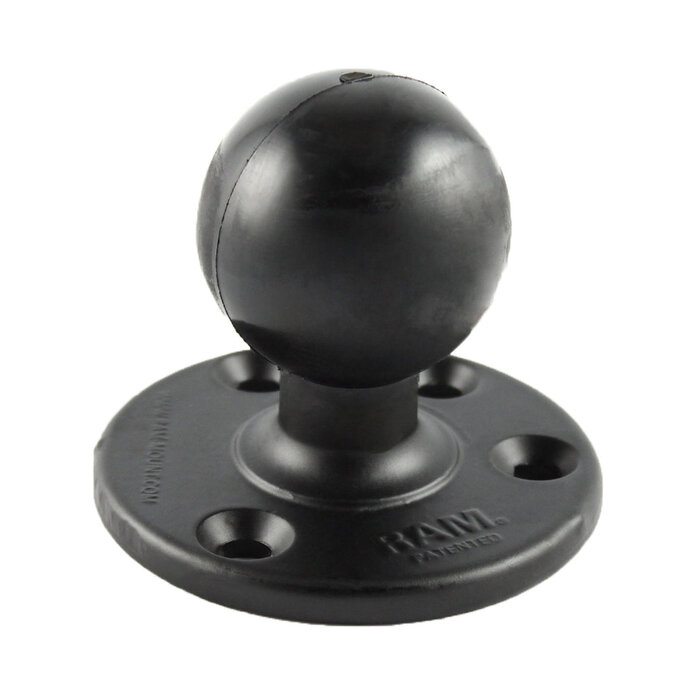 RAM MOUNT Placa base redonda para montaje RAM | RAM-D-202U