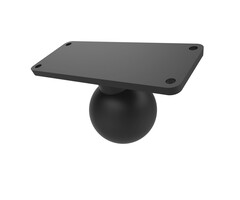 RAM MOUNT RAM Mounts Rectangular Base Plate, 5 inches