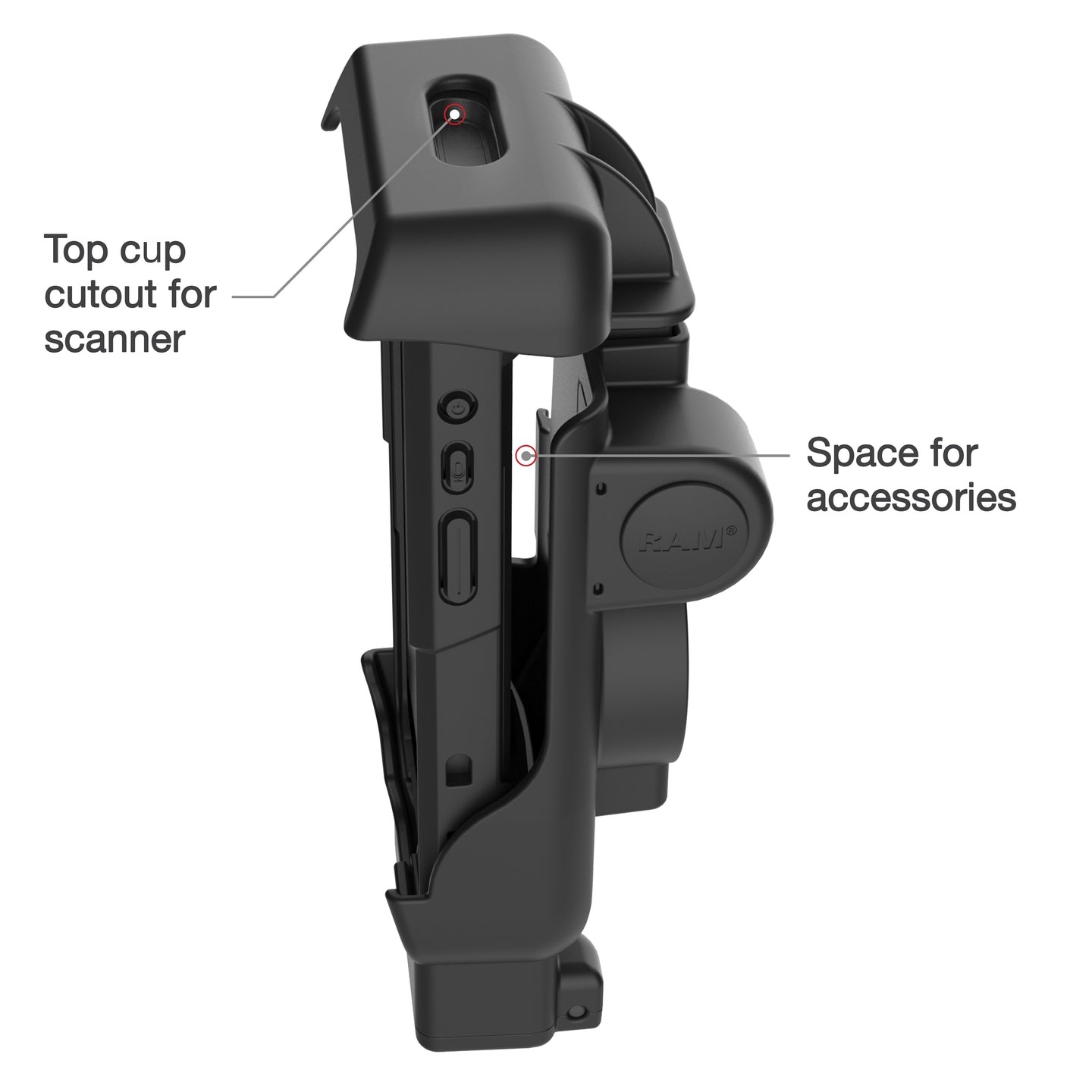 RAM MOUNT Soporte de montaje RAM | RAM-HOL-HON12U