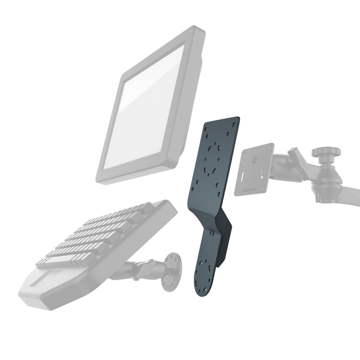 RAM MOUNT Plaque d'adaptation RAM Mounts | RAM-DIS-103-1AU