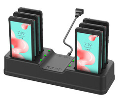 Dock di ricarica da tavolo a 6 vie con supporto RAM | RAM-DOCK-6G-SAM10PU