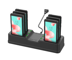 Dock di ricarica da tavolo a 6 vie con supporto RAM | RAM-DOCK-6G-SAM10PU