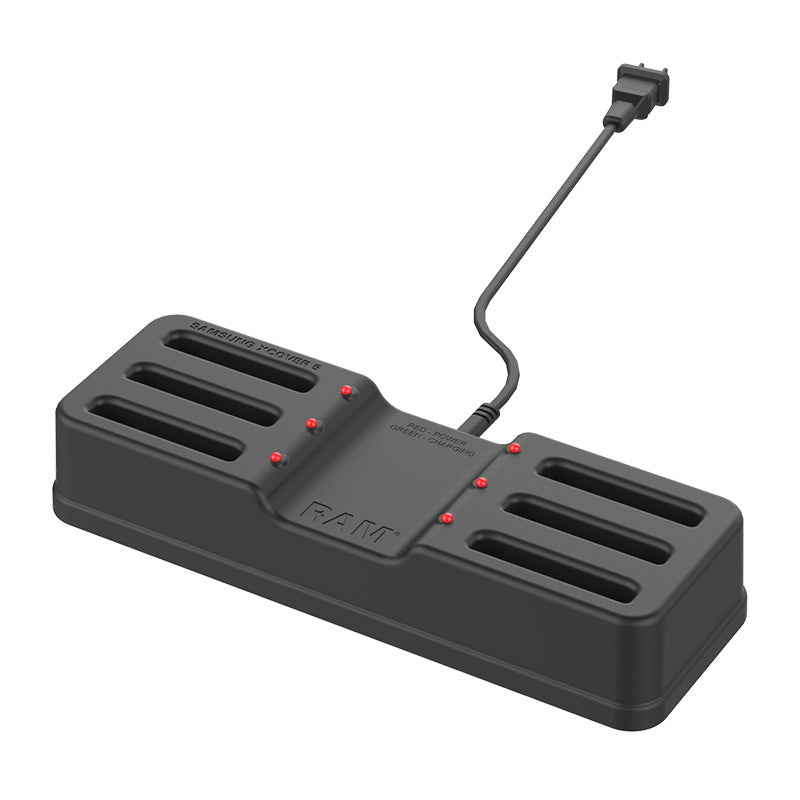 RAM MOUNT RAM Mounts 6-Way Desktop Charging Dock | RAM-DOCK-6G-SAM10PU