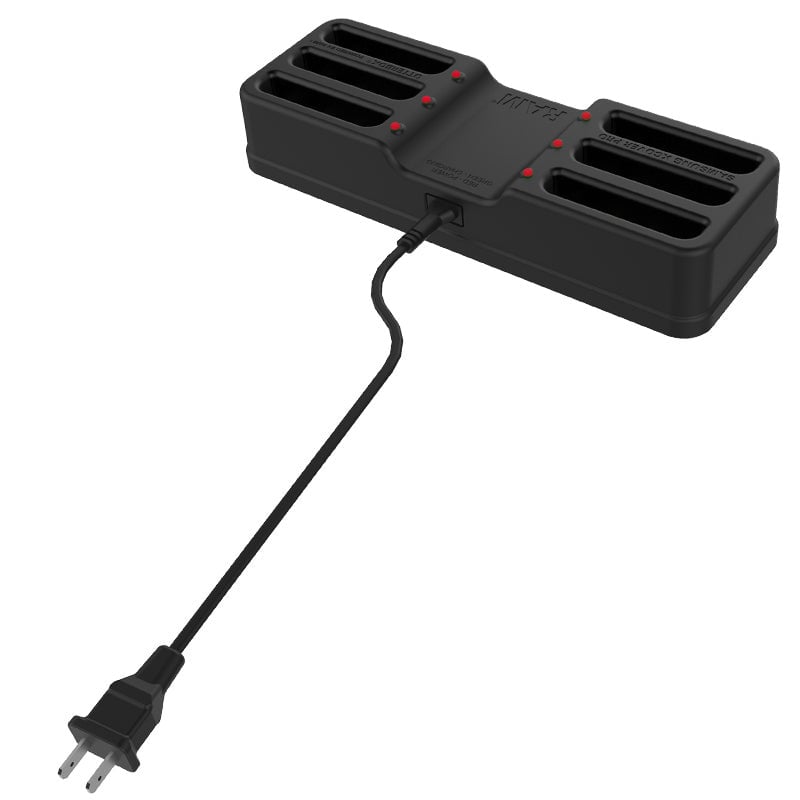 RAM MOUNT RAM Mounts 6-Wege-Desktop-Ladestation, 1214 g, RAM Mounts 6-Way Desktop Charging Station