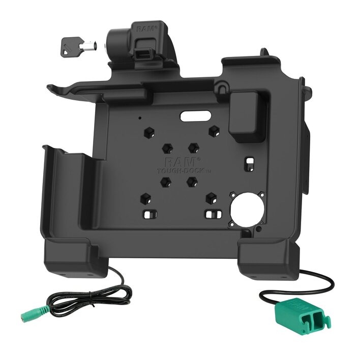 RAM MOUNT Estación de acoplamiento de montaje en superficie RAM Mounts | RAM-HOL-ZE25PD2HLU