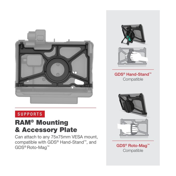RAM MOUNT Soporte de montaje de ajuste a la forma de RAM Mounts | RAM-HOL-PAN16PU