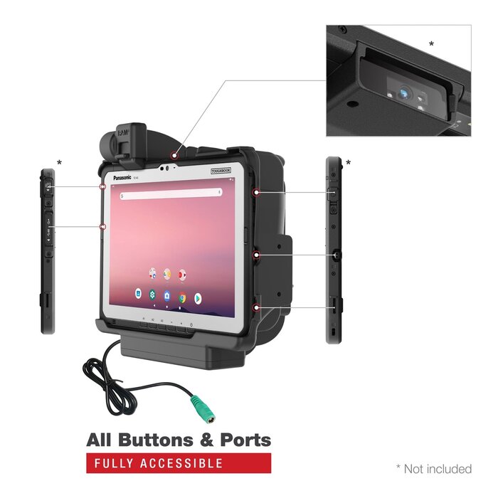 RAM Mounts Form-Fit Mounting Bracket | RAM-HOL-PAN16PU