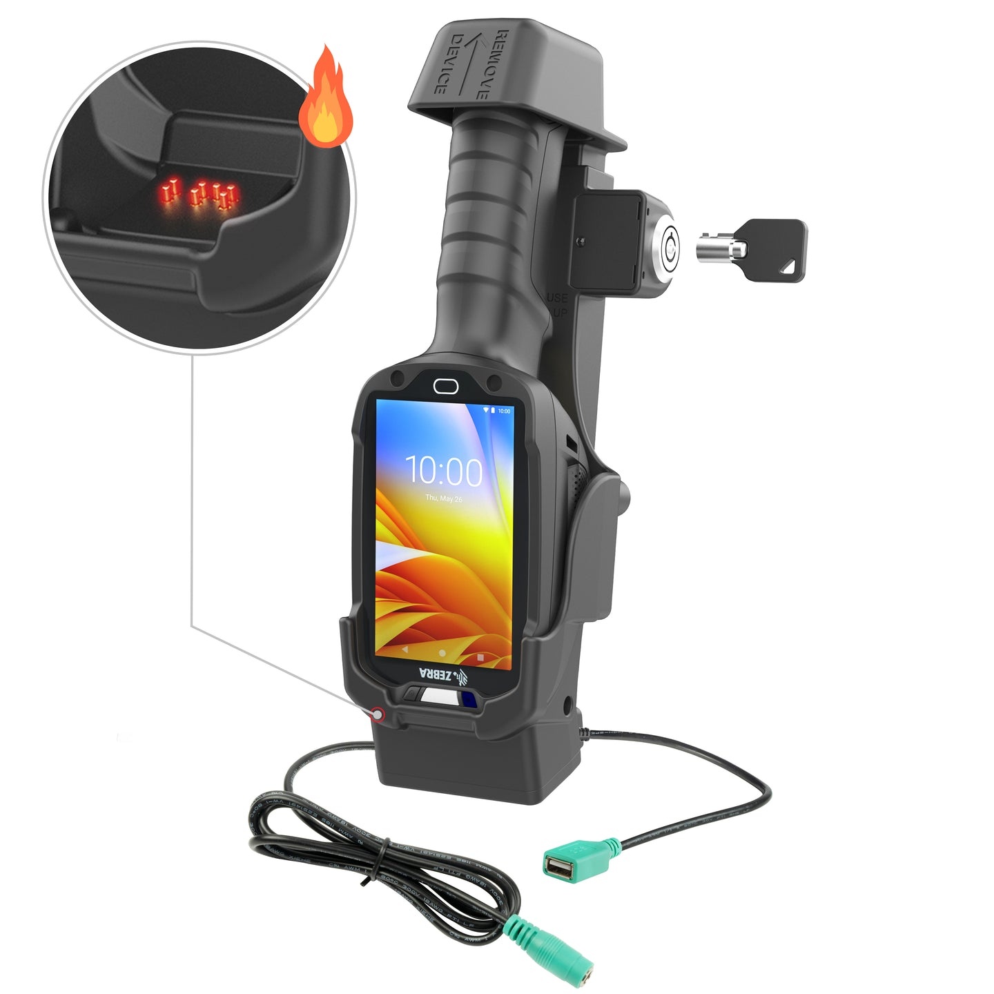 RAM MOUNT Soporte de carga RAM Mounts | RAM-HOL-ZE26PDHLU