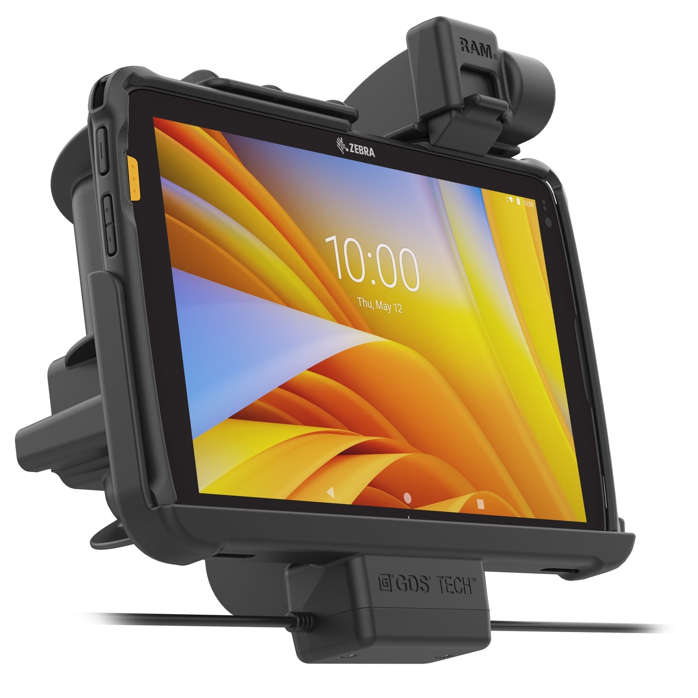 RAM MOUNT RAM Mounts Support Tough-Dock, prise jack 5, USB-A