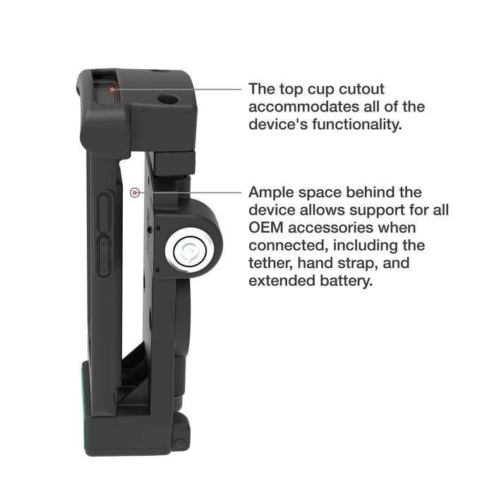 RAM MOUNT Base de carga RAM Mounts GDS | RAM-GDS-DOCKL-V12-ZE16CPU
