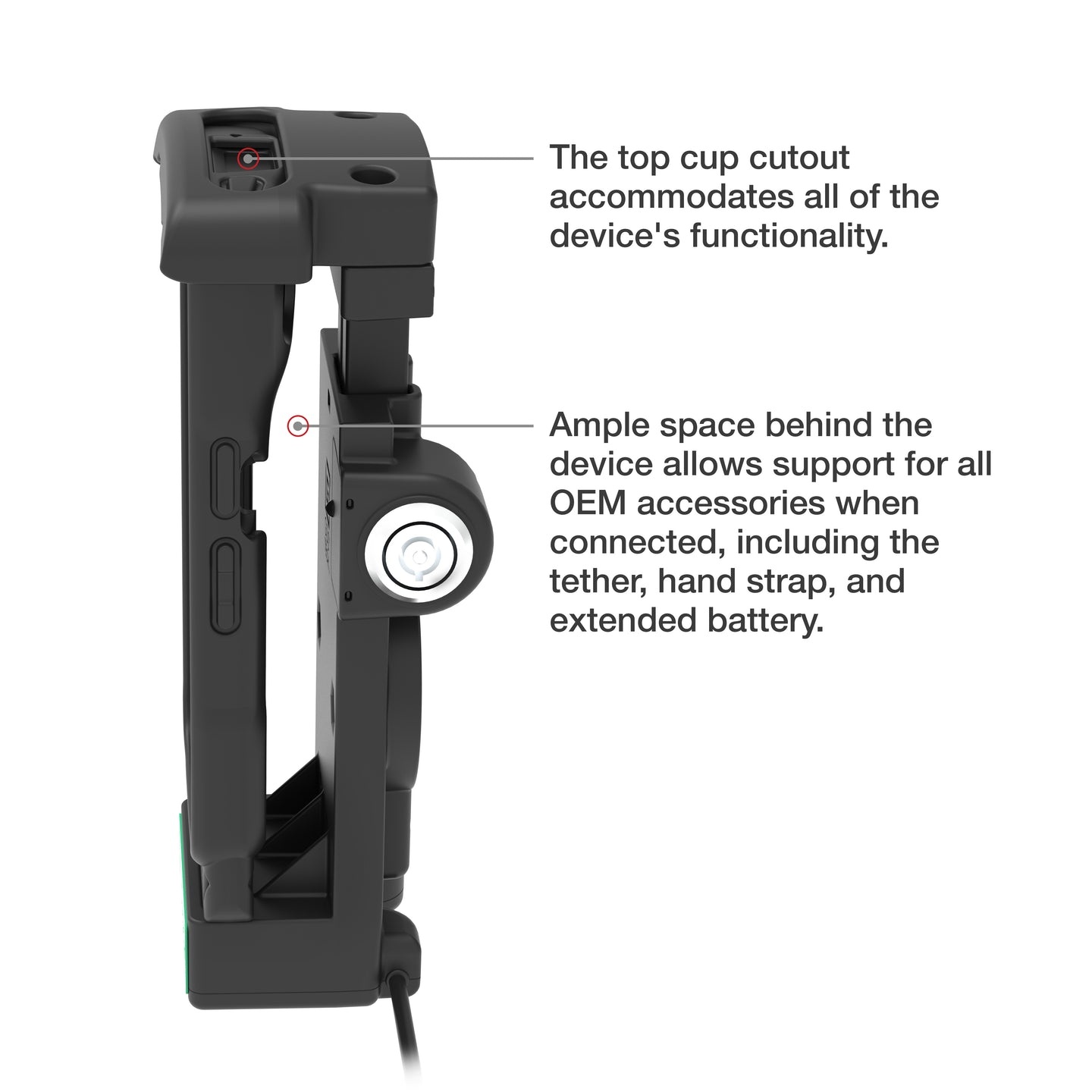 RAM MOUNT RAM Mounts GDS Charging Cradle | RAM-GDS-DOCKL-V12-ZE2434CPDU