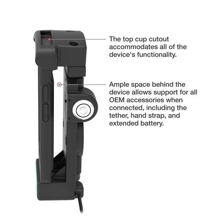 RAM MOUNT Base de carga RAM Mounts GDS | RAM-GDS-DOCKL-V12-ZE16CPDHU