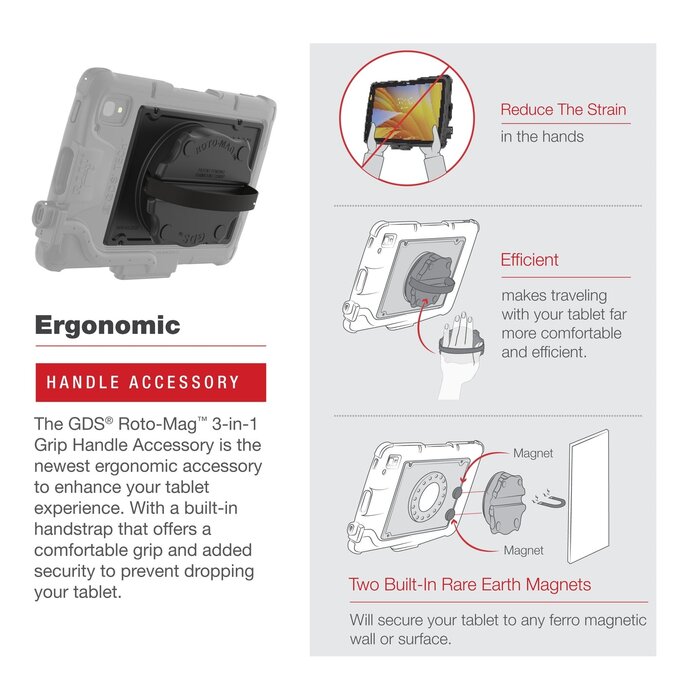 Supports RAM GDS Roto-Mag | RAM-GDS-ROTO2-ZE20U