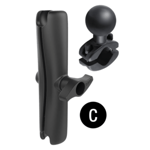 RAM MOUNT RAM monta la staffa per tubo X-Grip | RAM-HOL-UN9-235U