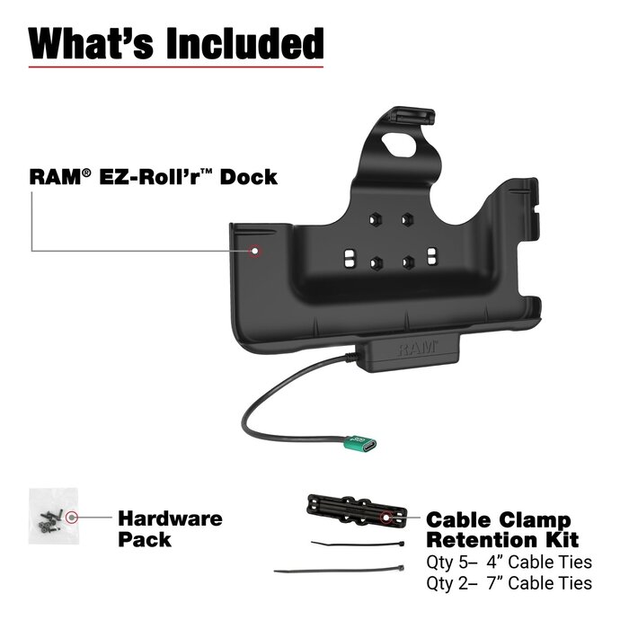 RAM MOUNT RAM Mounts Ladestation | RAM-HOL-SAM52CPU