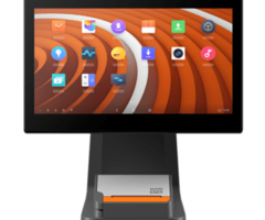 SUNMI SUNMI D2s PLUS, 39,6 cm (15,6''), capacitif projeté, Full HD, CD, USB, RS232, BT (5.0), Ethernet, Wi-Fi, Android, noir | P01214109