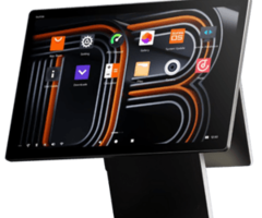 SUNMI SUNMI D3 PRO, GMS EDLA, 39,6 cm (15,6''), Pantalla capacitiva proyectada, 10 TP, Full HD, USB, Bluetooth (BLE, 5.0), Ethernet, WLAN, Android, negro | P01270002