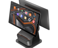 SUNMI SUNMI T3 PRO MAX, GMS-EDLA, 39,6 cm (15,6''), Full HD, massicot, USB, BT (BLE), Ethernet, Wi-Fi, NFC, Android, noir | P01250007