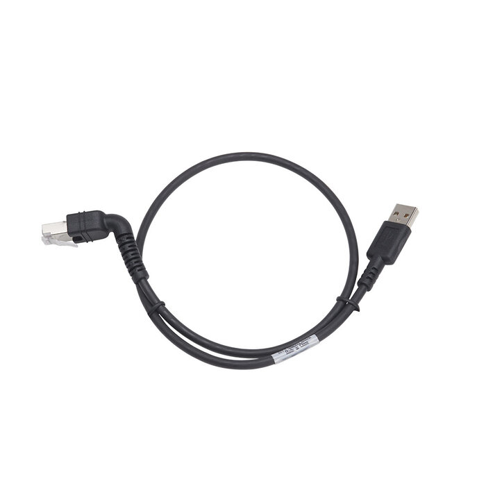Zebra Cable de conexión Zebra, USB, en ángulo | CBL-U20255-01