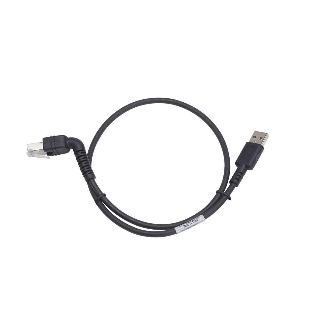 Zebra Câble de connexion Zebra, USB, coudé, Câble de connexion USB