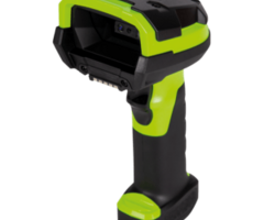 Zebra Zebra DS3608, 2D, XR, SE58, FIPS, multi-IF, kit (RS232), noir, vert | DS3608-XR3RF50BZVW
