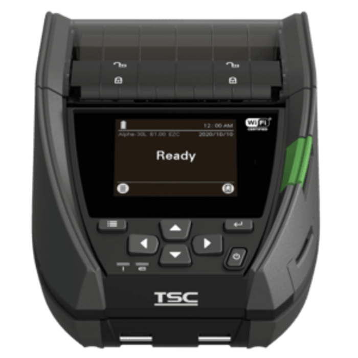 TSC TSC Alpha-30L, para el sector sanitario, 8 puntos/mm (203 ppp), RTC, USB, USB-C, Bluetooth, Wi-Fi, EPLII, ZPLII, negro, gris | A30LHC-A001-1002