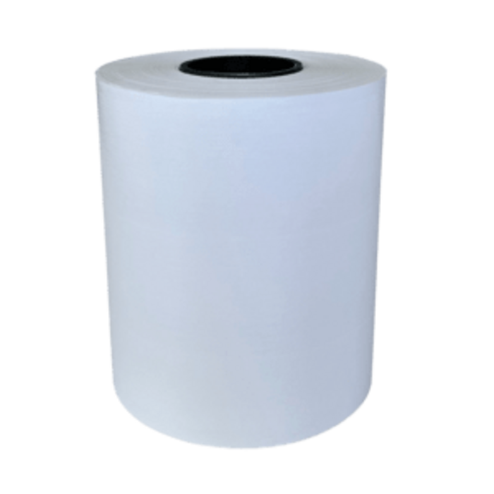 Labels (Linerless), label roll, thermal paper, easily removable, 80mm | Linerless 80 mm x 70 m, restickable