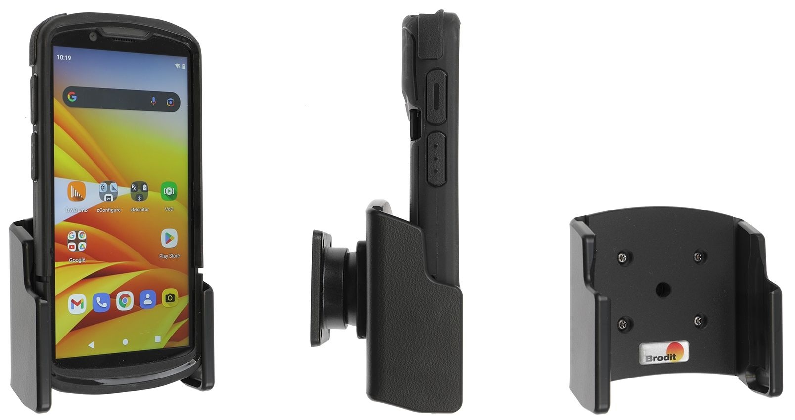 BRODIT Soporte pasivo Brodit, 1170 g, diseñado específicamente para los modelos TC53 y TC58