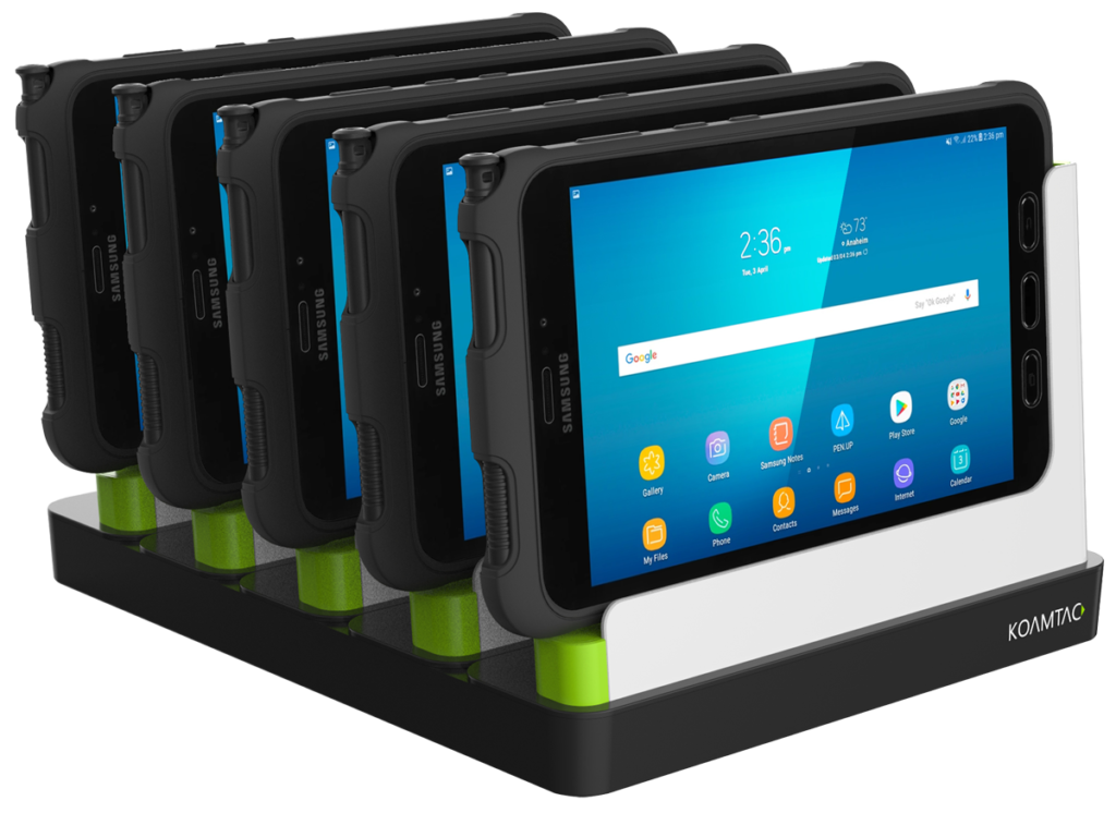 KOAMTAC KOAMTAC charging station, 5 slots, 2420 g, waardoor het geschikt is voor de Tab Active4 Pro