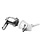 Z3TUBULAR CAM LOCK Metapace safety lock, random lock