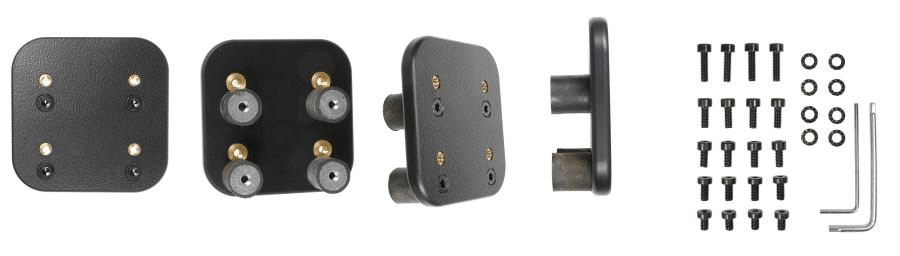 BRODIT Brodit Vibration Damper, Vibration damper with mounting plate