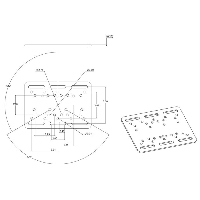 RAM MOUNT Base de montaje RAM Mounts