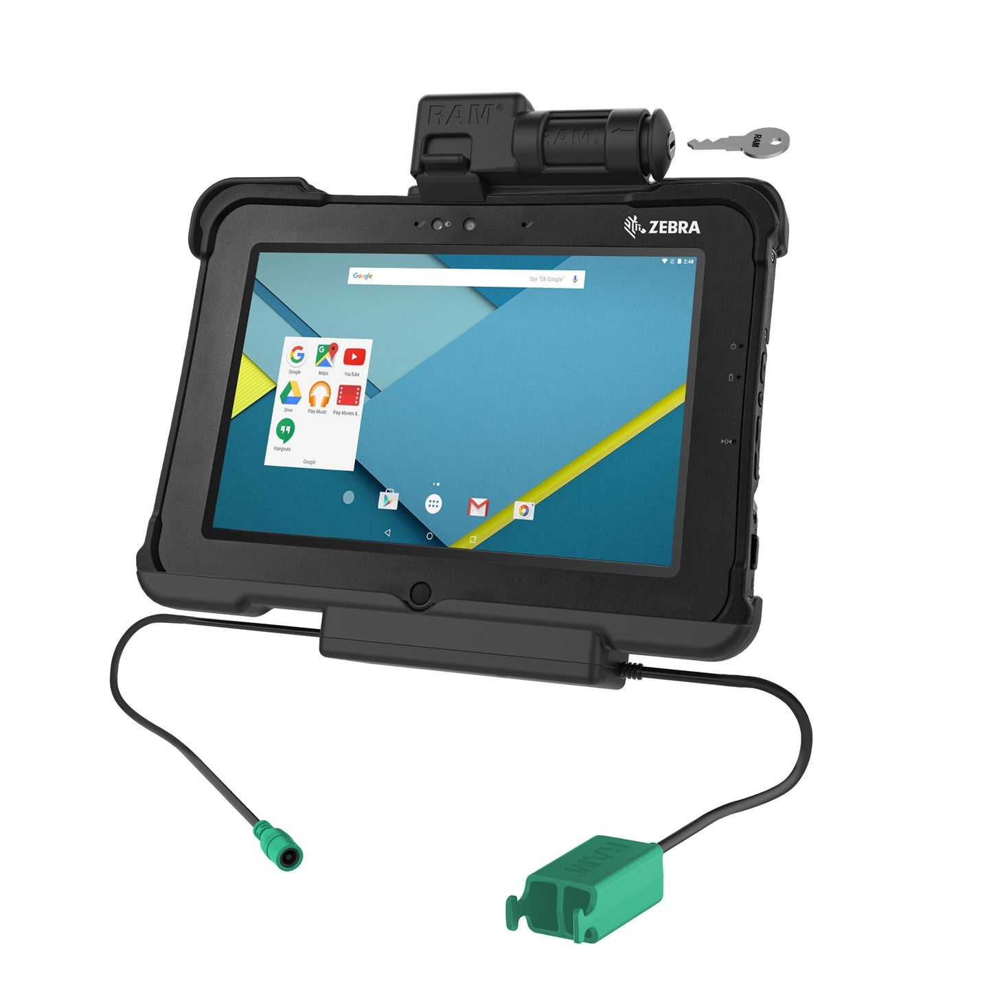 RAM MOUNT Soporte de montaje de ajuste a la forma de RAM Mounts | RAM-HOL-ZE15PD2KLU