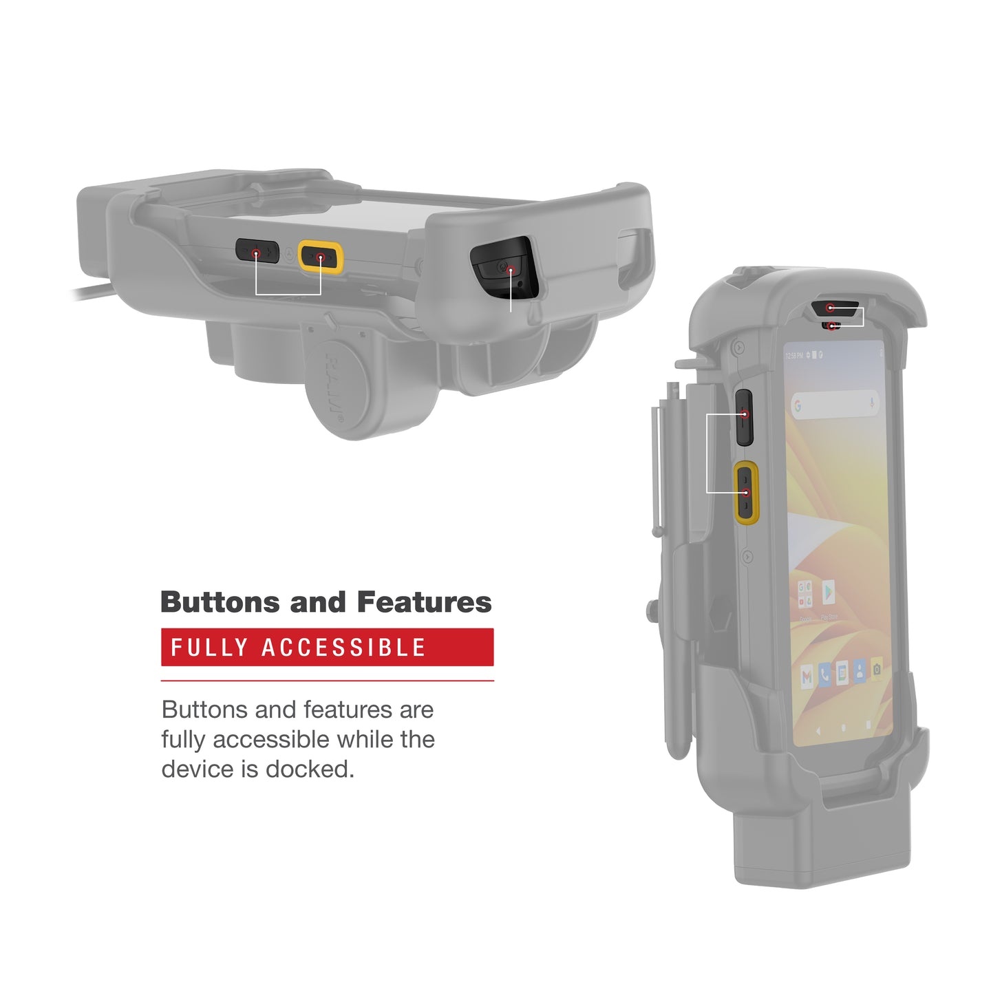 Soporte de montaje de ajuste a la forma de RAM Mounts | RAM-HOL-ZE17-1H