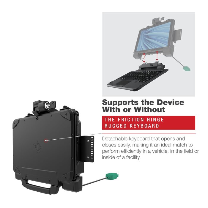 La RAM monta la docking station sagomata | RAM-HOL-ZE22PD2LU